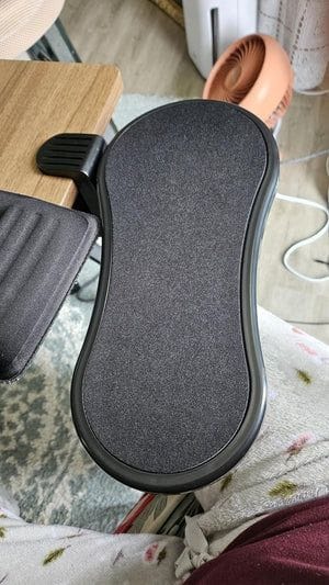 Adjustable Ergonomic Desk Arm Rest Pad โ Comfort Support for Office & Home