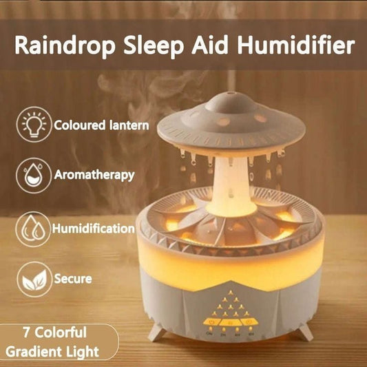 UFO Rain Cloud Humidifier & Aroma Diffuser ☁️🚀💧