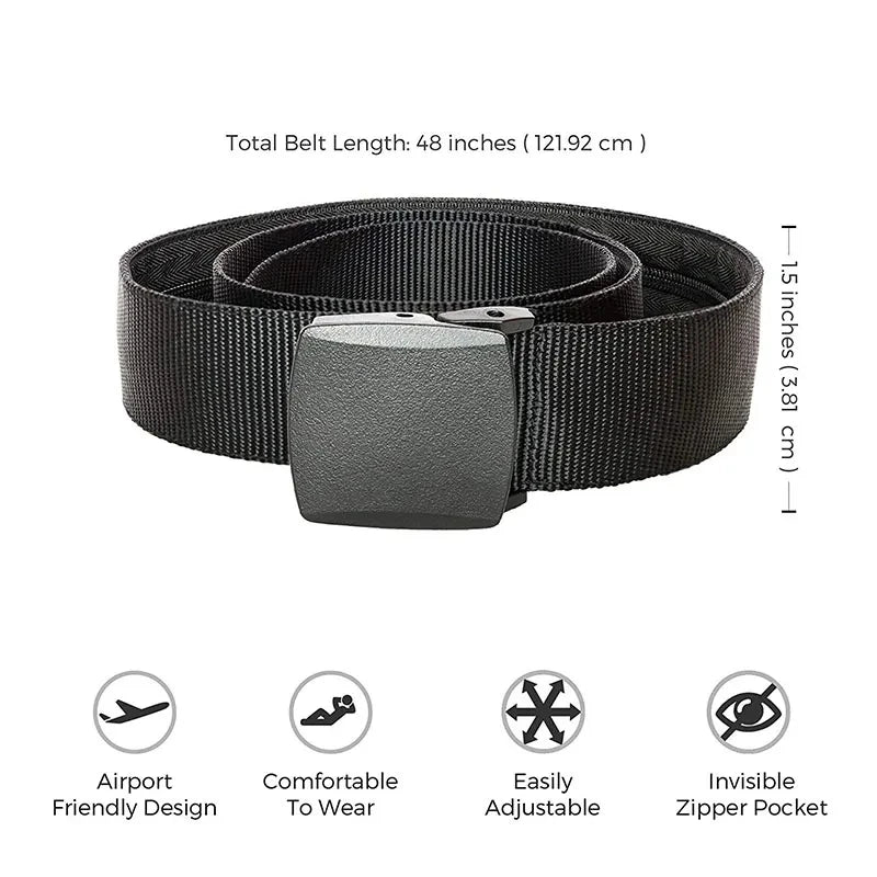 Secret Travel Belt - Keep your Valuables Safe