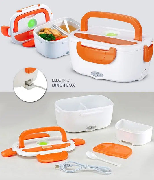 Portable Electric Lunch Box for Fresh & Hot Meals Anywhere 🔥🍱⚡
