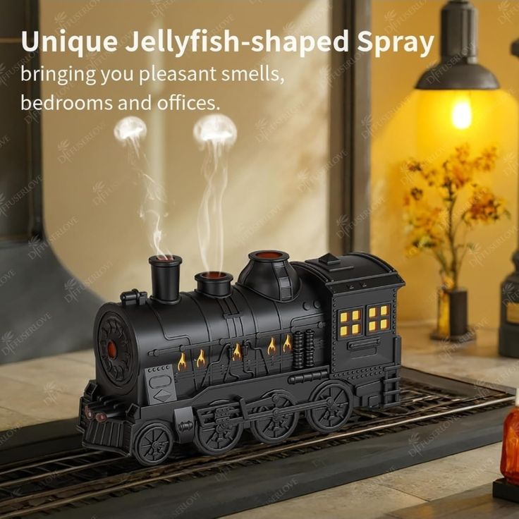 Retro Train 2-in-1 Essential Oil Diffuser & Humidifier 🚂💨✨