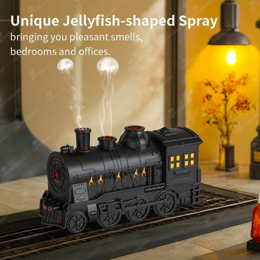 Retro Train 2-in-1 Essential Oil Diffuser & Humidifier 🚂💨✨