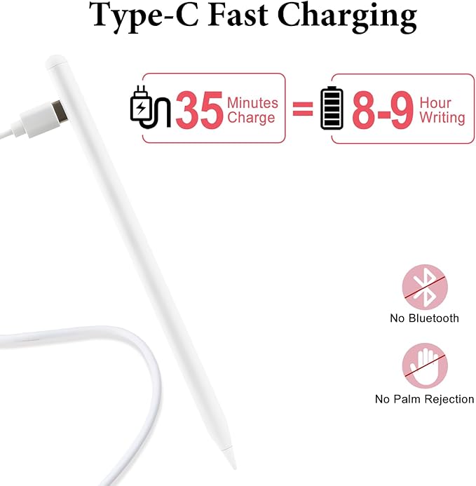 Touch Pro Universal Stylus Pen – Fast Charge Digital Pencil ✍️⚡