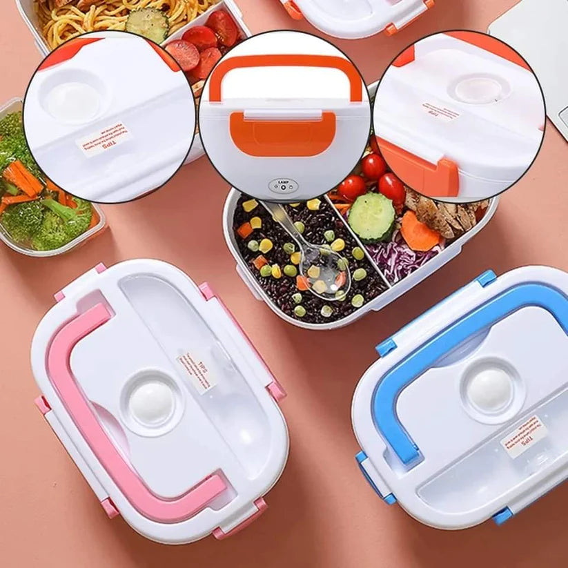 Portable Electric Lunch Box for Fresh & Hot Meals Anywhere 🔥🍱⚡