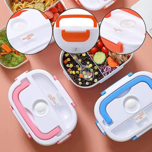 Portable Electric Lunch Box for Fresh & Hot Meals Anywhere 🔥🍱⚡