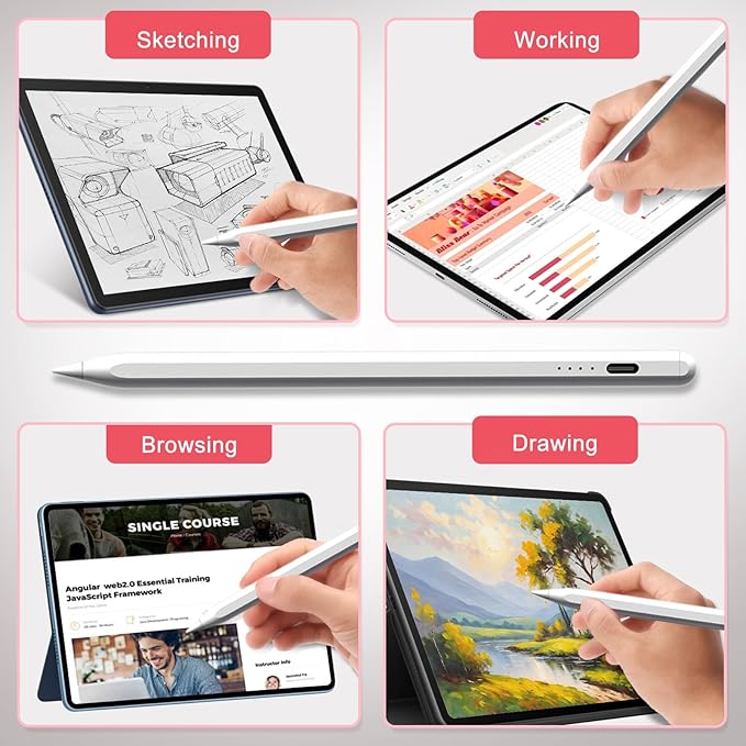 Touch Pro Universal Stylus Pen – Fast Charge Digital Pencil ✍️⚡