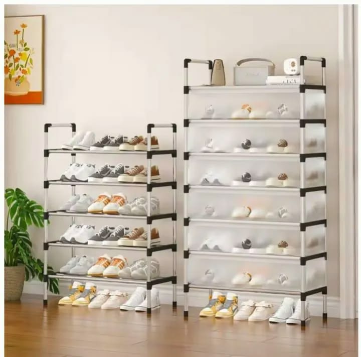 Dustproof 6-Layer Multi-Layer Shoe Rack Organizer 👟🧺✨