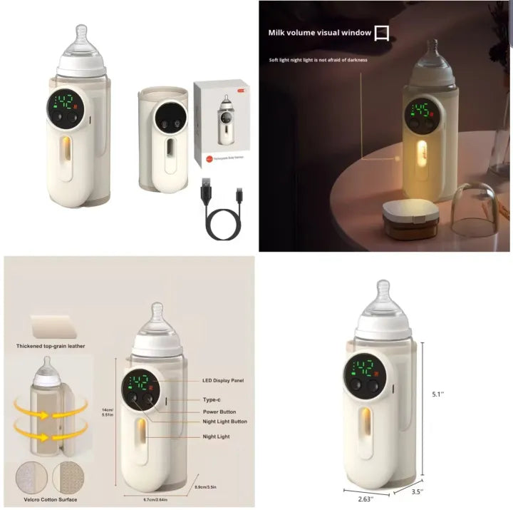Rechargeable Baby Milk Warmer 🍼🔥