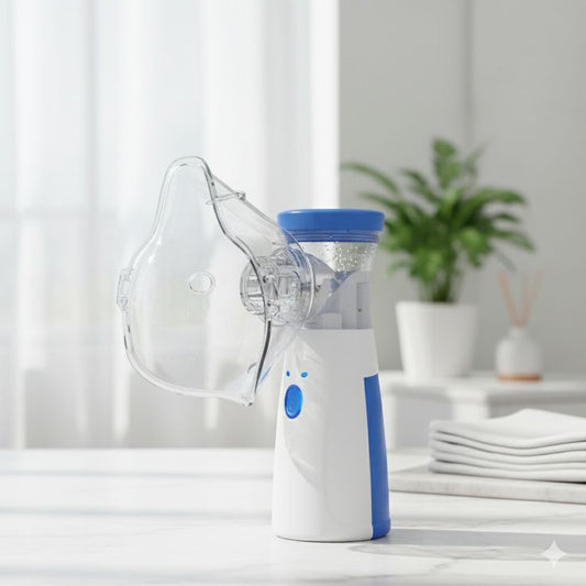 Portable Rechargeable Nebulizer Machine for Kids & Adults🌬️