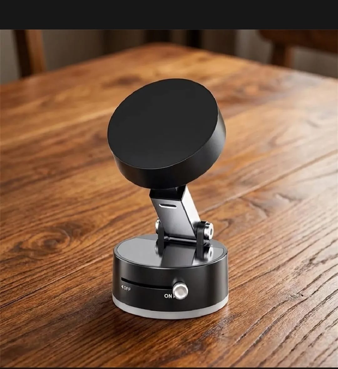 Magnetic Phone Holder with Vacuum Grip 🚗✨