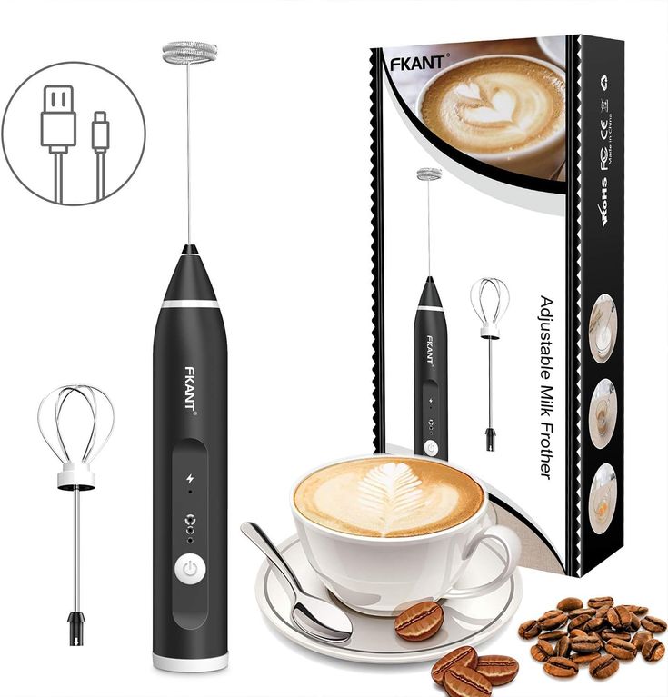 Electric Coffee Beater | Handheld Milk Frother & Drink Mixer for Coffee, Latte & Cappuccino