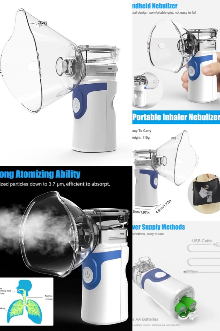 Portable Rechargeable Nebulizer Machine for Kids & Adults🌬️