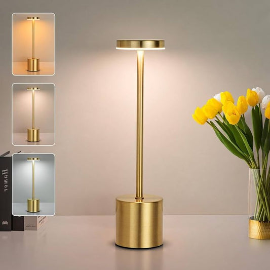 Rechargeable LED Table Lamp with 3 Color Modes ✨💡