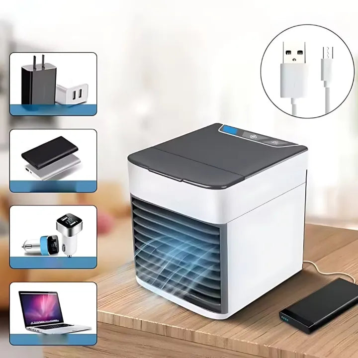 UltraCool 2X Mini AC – USB Portable Air Cooler ❄️💨