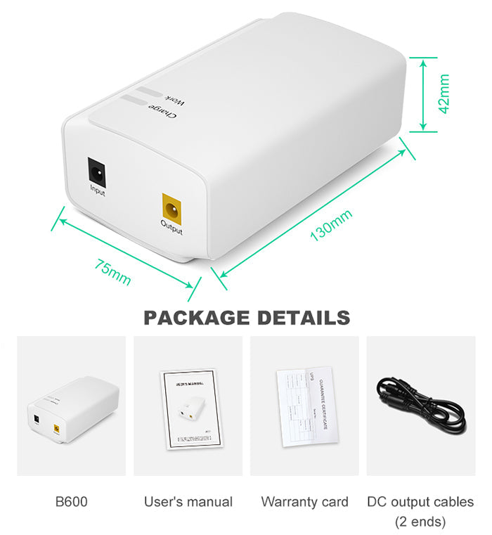 WiFi Backup UPS – 20000mAh Router Power Bank with 12V 🔋📡